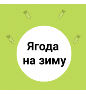 Ягоды на зиму
