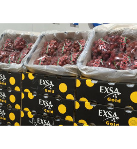 Коробка красного винограда, 4.5 кг EXSA