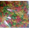 Ананасы цукат кубиком разноцветный, 1 кг