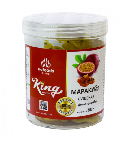 King сушеная маракуйя, 500 г King сушеная маракуйя, 500 г
