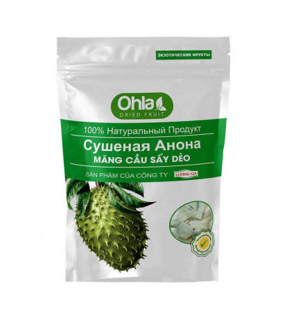 Сушеная гуанабана Ohla, 400 г Сушеная гуанабана Ohla, 400 г