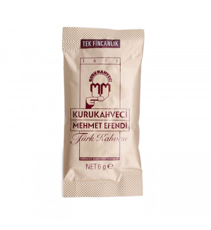 КОФЕ КURUKAHVECI MEHMET EFENDI 6Г, МОЛОТЫЙ КОФЕ КURUKAHVECI MEHMET EFENDI 6Г, МОЛОТЫЙ