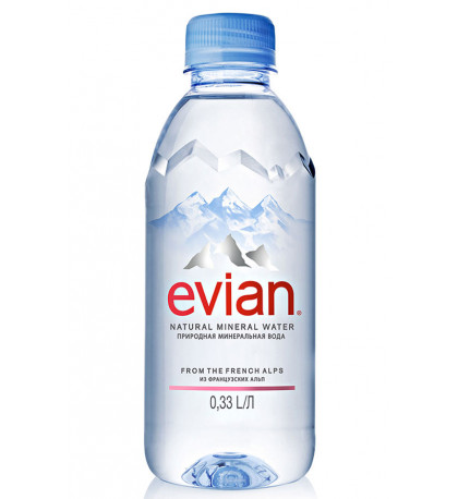 Evian 0,33 минеральная вода без газа Evian 0,33 минеральная вода без газа