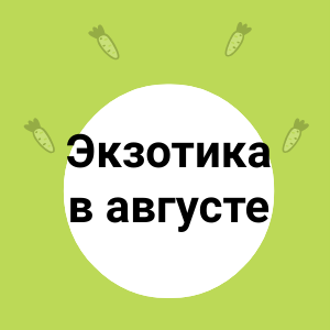 Экзотика в августе