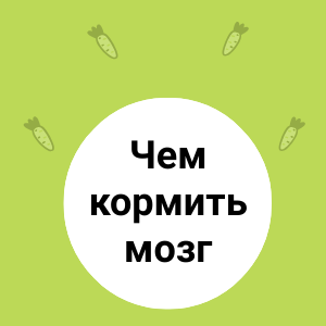 Чем кормить мозг?